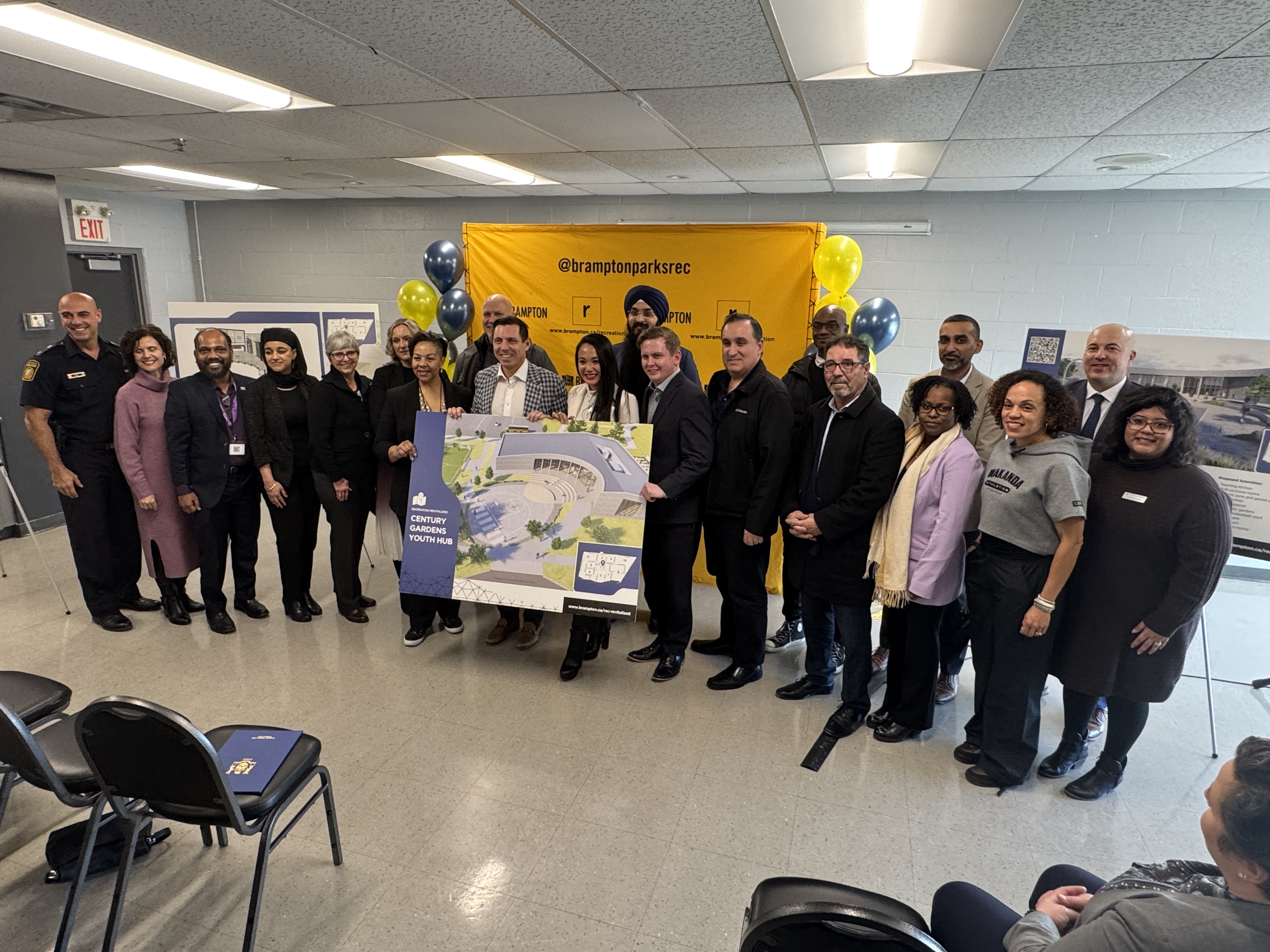Conférence de presse pour carrefours bien-être pour les jeunes de l'Ontario